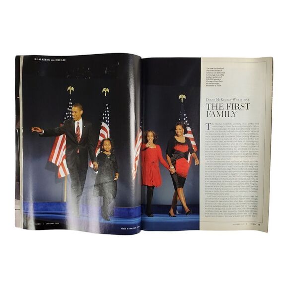 Essence Magazine 2009 Barack Obama Special Collector's Edition 56 Page Tribute - Picture 2 of 7